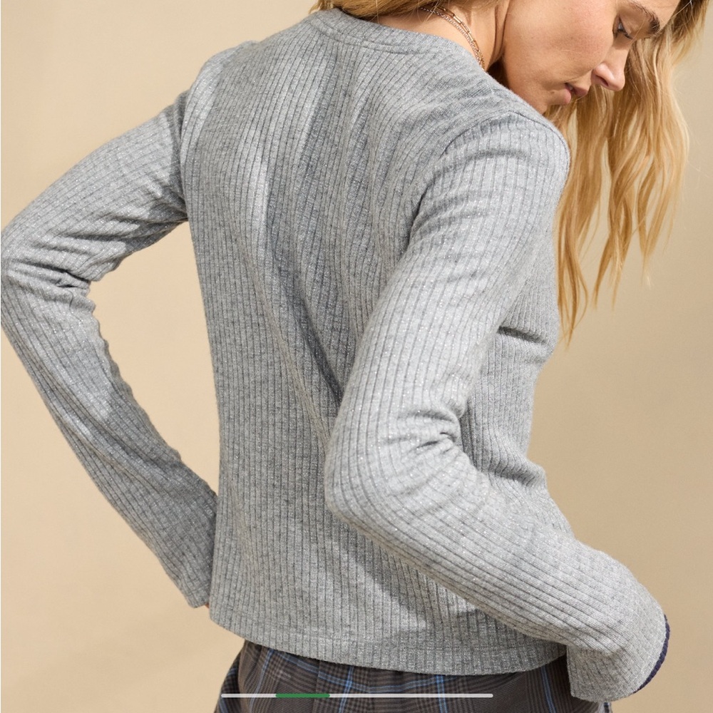 NWT Aerie cardigan T-shirt size S - Picture 2 of 6